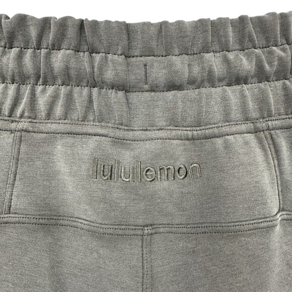 Lululemon | Size 8 | Soft Ambitions High Rise Crop Wide Leg Graphite Grey Pants - Picture 10 of 11